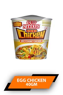 Nissin Cup Egg Chicken Noodles 45g